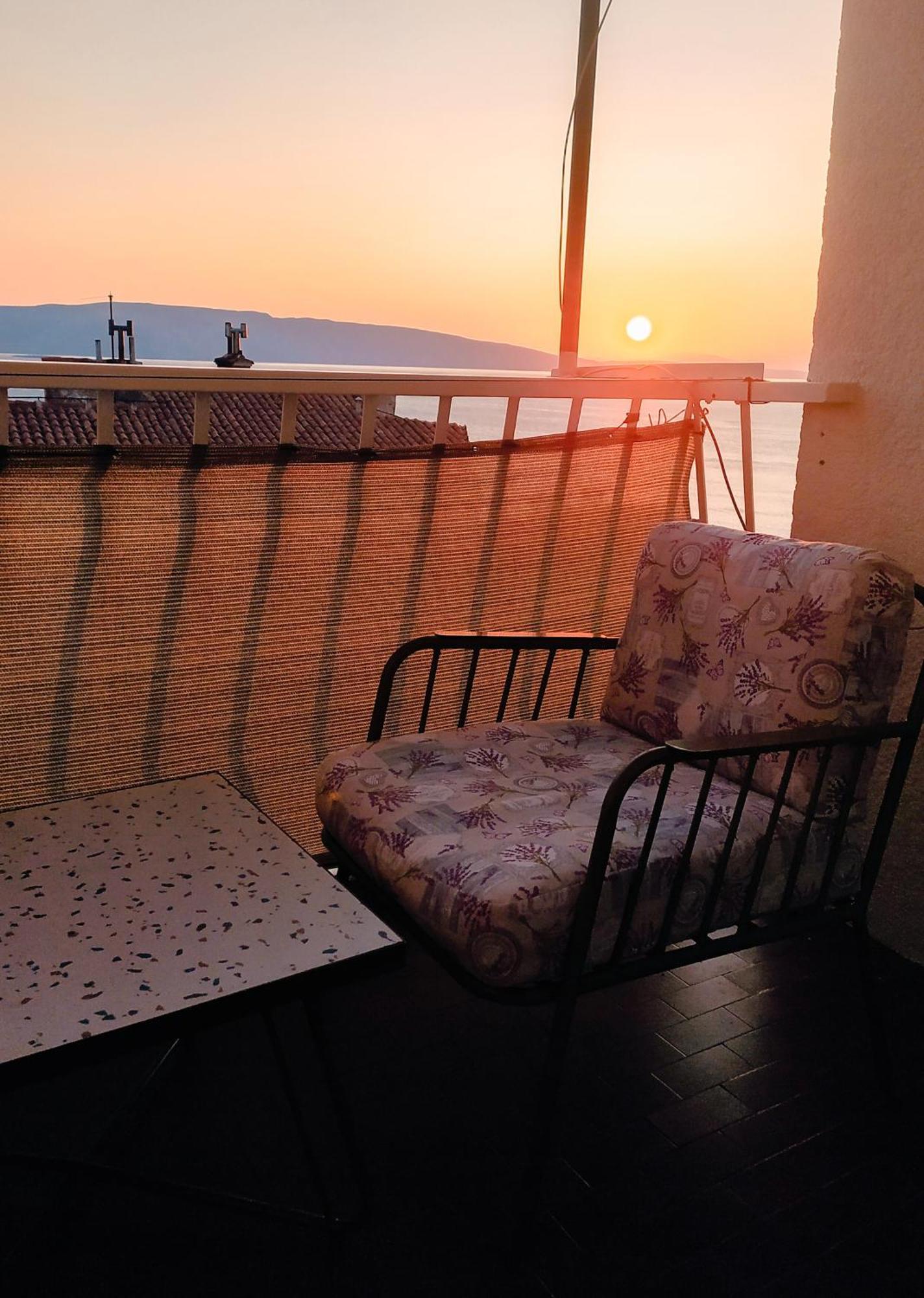 Novouredeni Stan S Balkonom I Pogledom Na More Senj  Dış mekan fotoğraf
