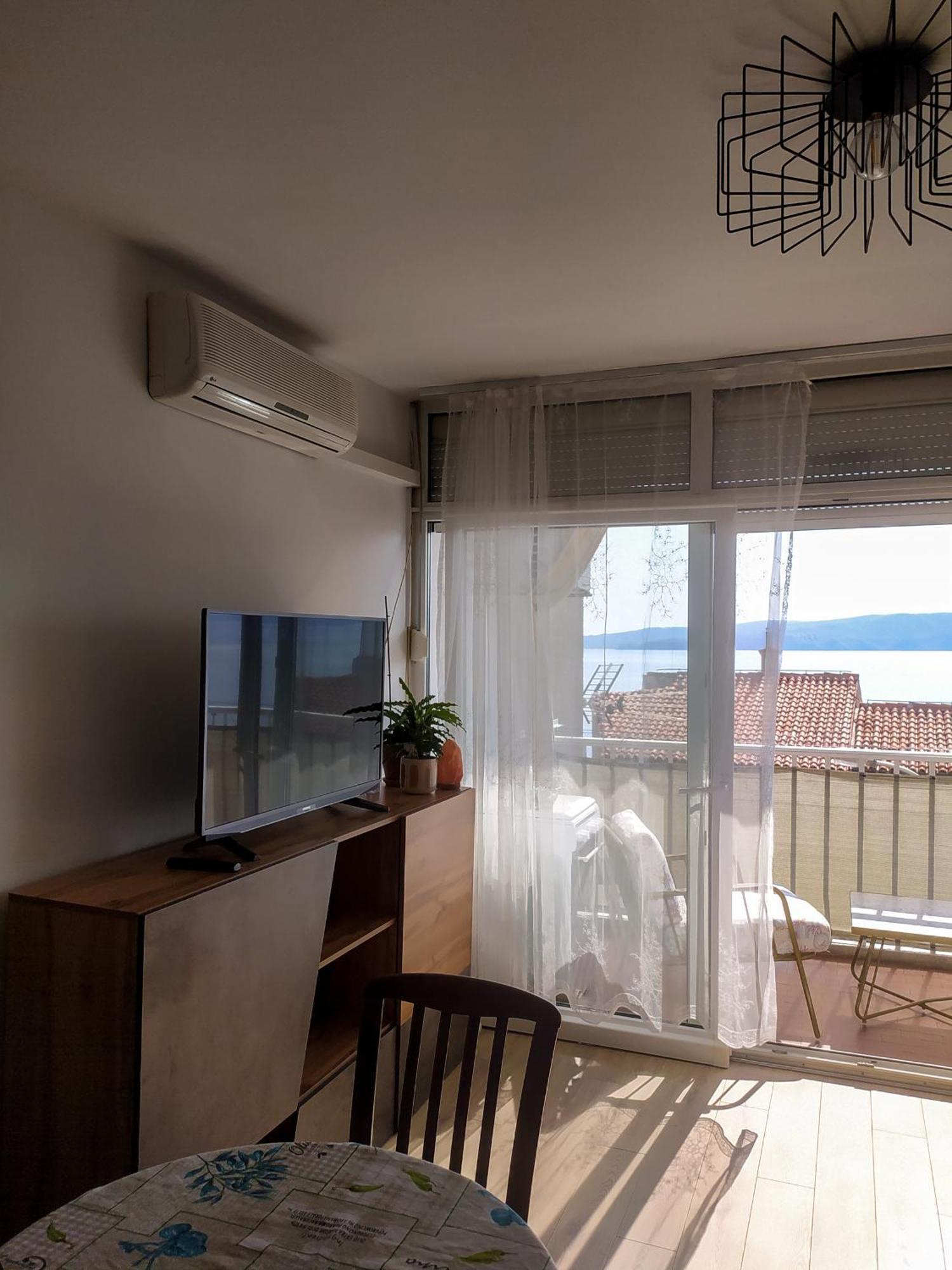 Novouredeni Stan S Balkonom I Pogledom Na More Senj  Dış mekan fotoğraf